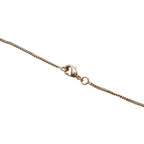 Chanel Necklace CC Logo Orange Double Face Gold — view 8