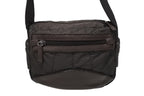 Prada Sports Handbag Brown Nylon Leather Silver — view 3