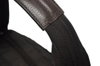 Prada Sports Handbag Brown Nylon Leather Silver — view 5