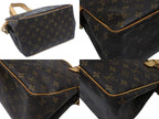 Louis Vuitton Patignol Handbag Monogram Canvas Brown — view 8