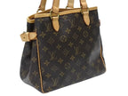 Louis Vuitton Patignol Handbag Monogram Canvas Brown — view 4