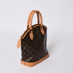 Louis Vuitton Monogram Lockit Handbag Vachetta Leather — view 3