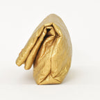 Louis Vuitton Clutch Limelight PM Gold Silk Wool — view 3