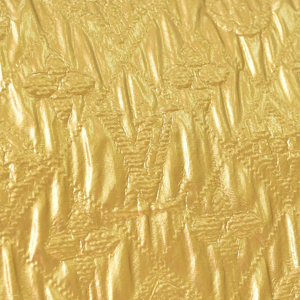 Louis Vuitton Clutch Limelight PM Gold Silk Wool — view 6
