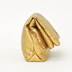 Louis Vuitton Clutch Limelight PM Gold Silk Wool — view 4