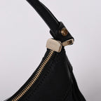 Gucci Abbey GG Canvas Shoulder Bag Leather Black — view 6