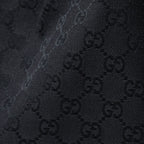 Gucci Bamboo Hand Bag Leather GG Canvas Black Brown — view 8