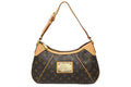 Louis Vuitton Monogram Thames PM Handbag Brown Gold