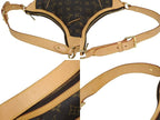 Louis Vuitton Monogram Thames PM Handbag Brown Gold — view 5