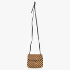 Louis Vuitton Damier Sauvage Gazelle Cross Calf Hair Brown Crossbody — view 5