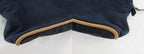 Hermes Bolide Pouch Canvas Cotton Navy Makeup Case — view 8