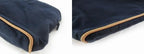 Hermes Bolide Pouch Canvas Cotton Navy Makeup Case — view 9