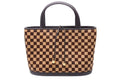 Louis Vuitton Damier Sauvage Impala Handbag Calf Hair Leather Gold
