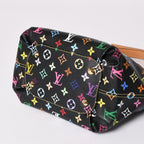 Louis Vuitton Takashi Murakami Monogram Multicolor Annie MM Shoulder Bag Noir — view 8