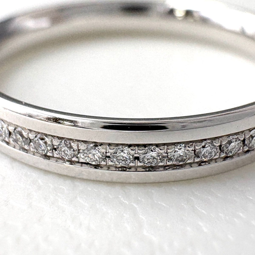 Tiffany & Co Metro Full Circle Ring Pave Diamond — view 3