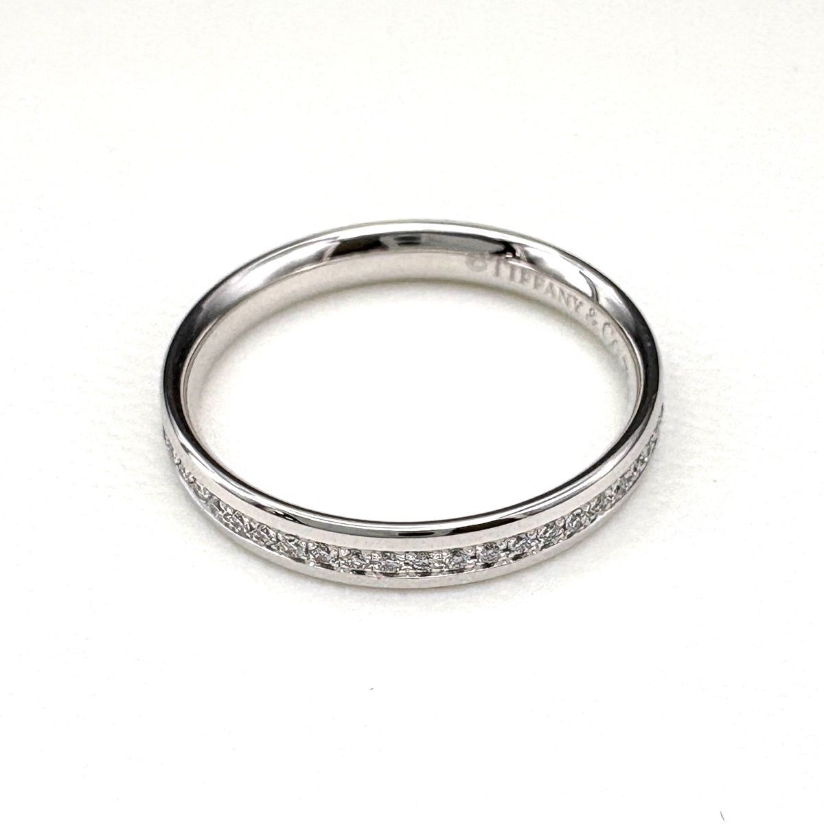 Tiffany & Co Metro Full Circle Ring Pave Diamond — view 2