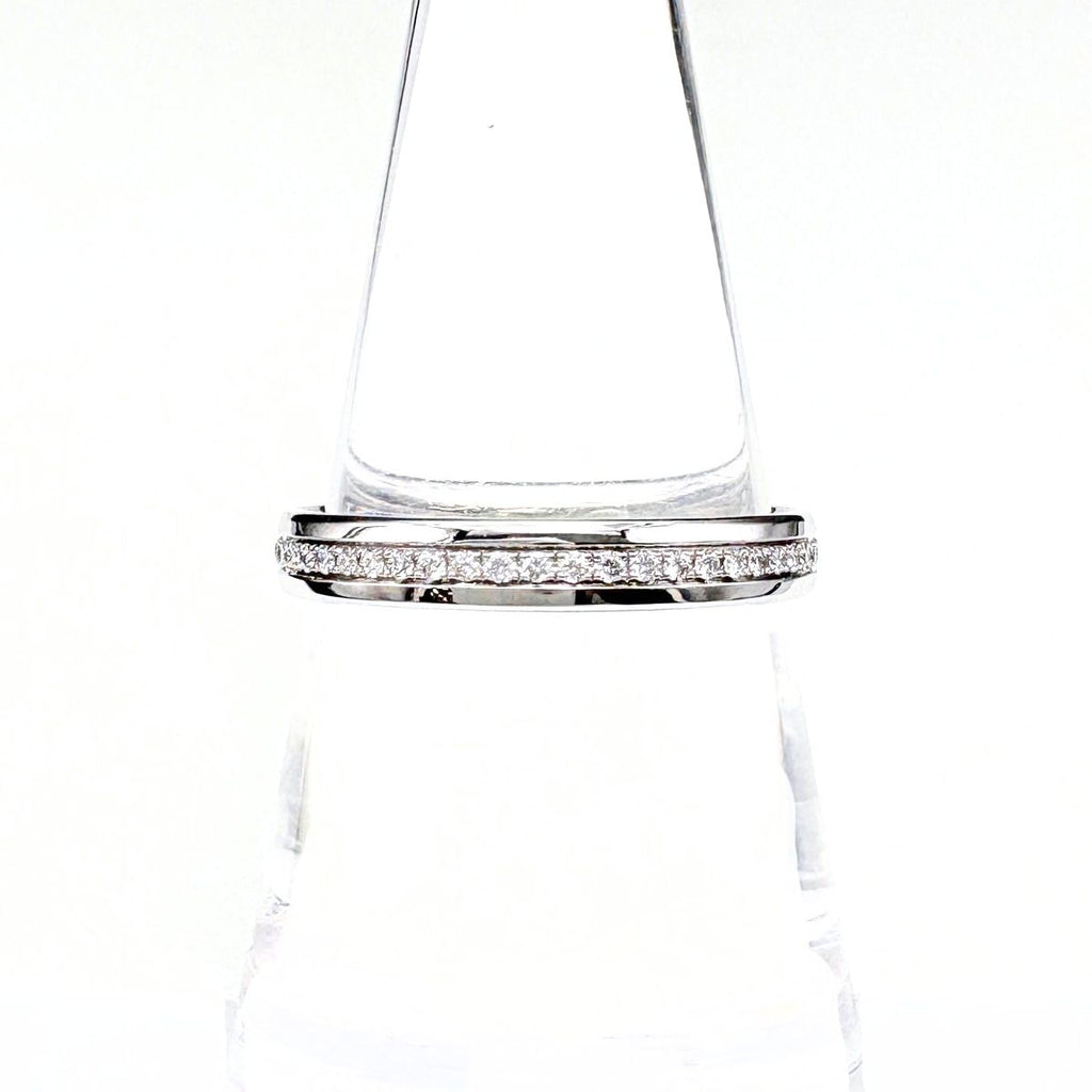 Tiffany & Co Metro Full Circle Ring Pave Diamond