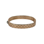 Louis Vuitton Bangle Calf Nanogram Pink Gold Bracelet