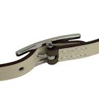 Hermes Bracelet Behapi Double Tour Etoupe Nata Silver — view 5
