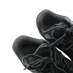 Louis Vuitton LV Trainer Line Sneakers Suede Leather Logo 6 Black — view 4