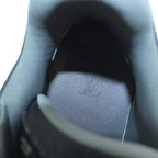Louis Vuitton LV Trainer Line Sneakers Suede Leather Logo 6 Black — view 7