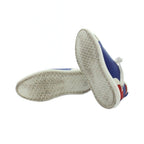 Hermes Vitesse Sneakers Logo Leather 41 Blue — view 6