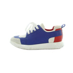 Hermes Vitesse Sneakers Logo Leather 41 Blue