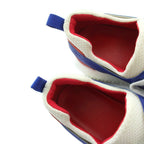 Hermes Vitesse Sneakers Logo Leather 41 Blue — view 4