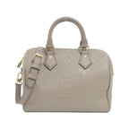 Louis Vuitton Monogram Empreinte Speedy Bandouliere 25 cm Boston