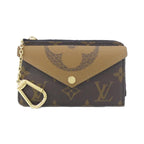 Louis Vuitton Monogram Reverse Card Holder Recto Verso Coin & Case