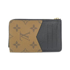 Louis Vuitton Monogram Reverse Card Holder Recto Verso Coin & Case — view 2