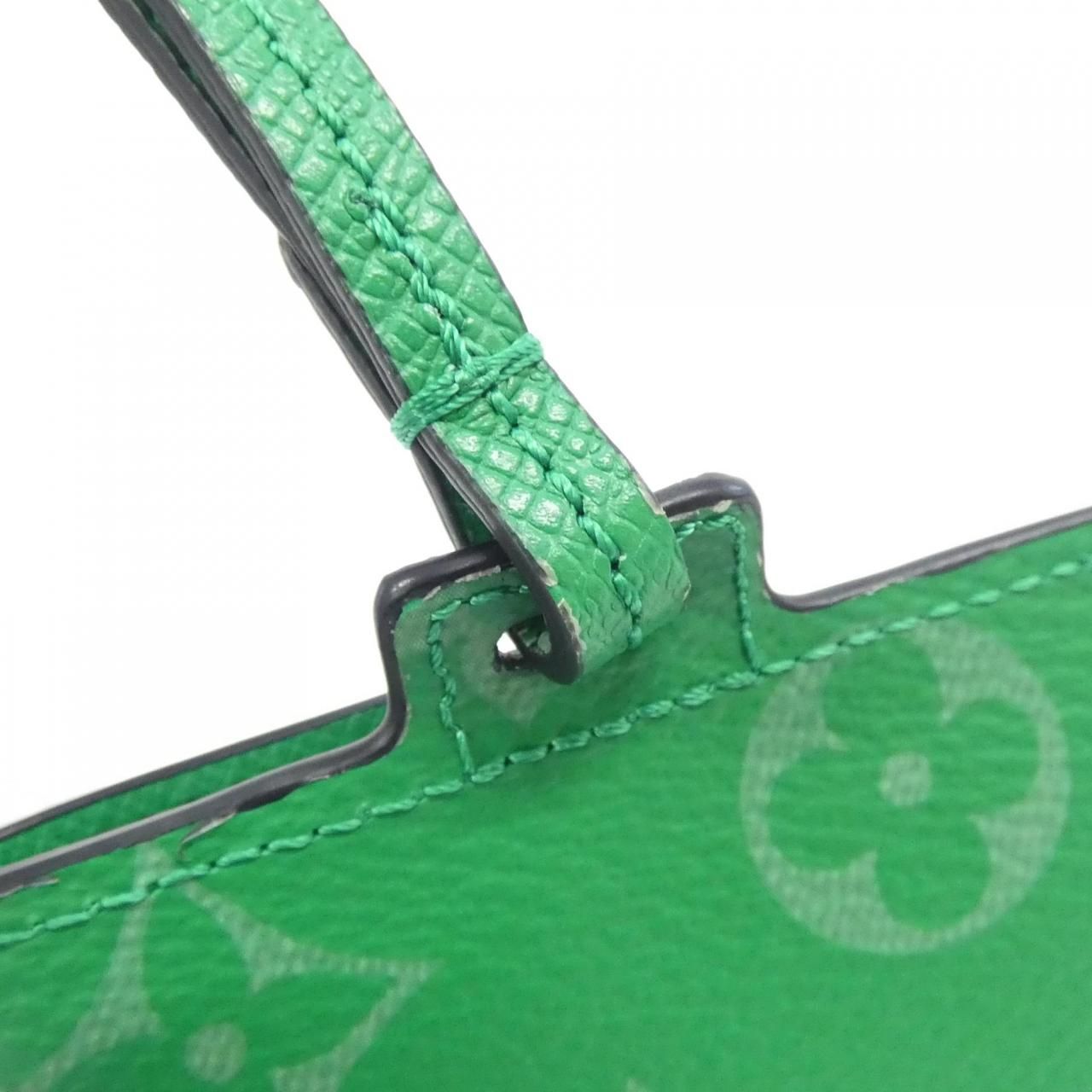 Louis Vuitton Monogram Eclipse Card Holder on Strap Passcase — view 4