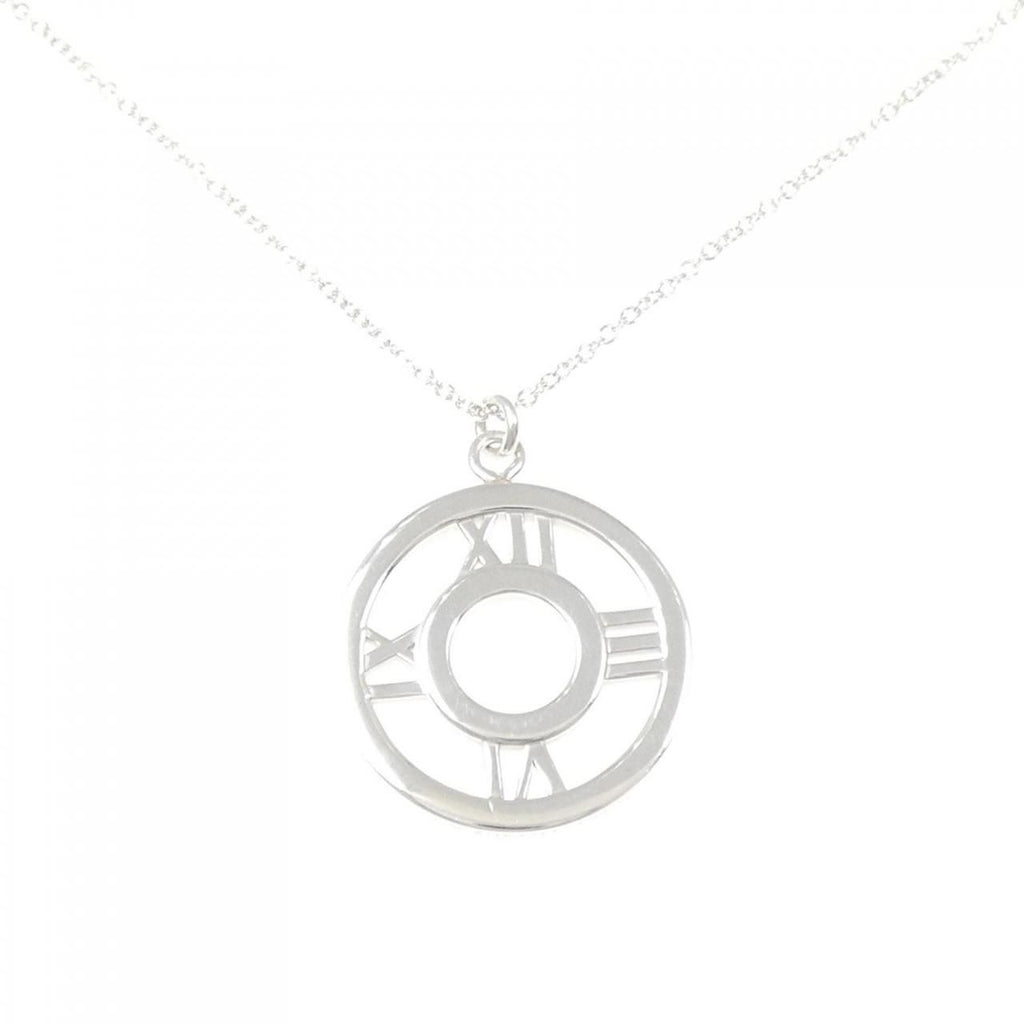 Tiffany & Co Atlas Open Medallion Necklace