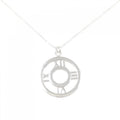 Tiffany & Co Atlas Open Medallion Necklace