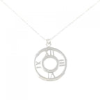 Tiffany & Co Atlas Open Medallion Necklace