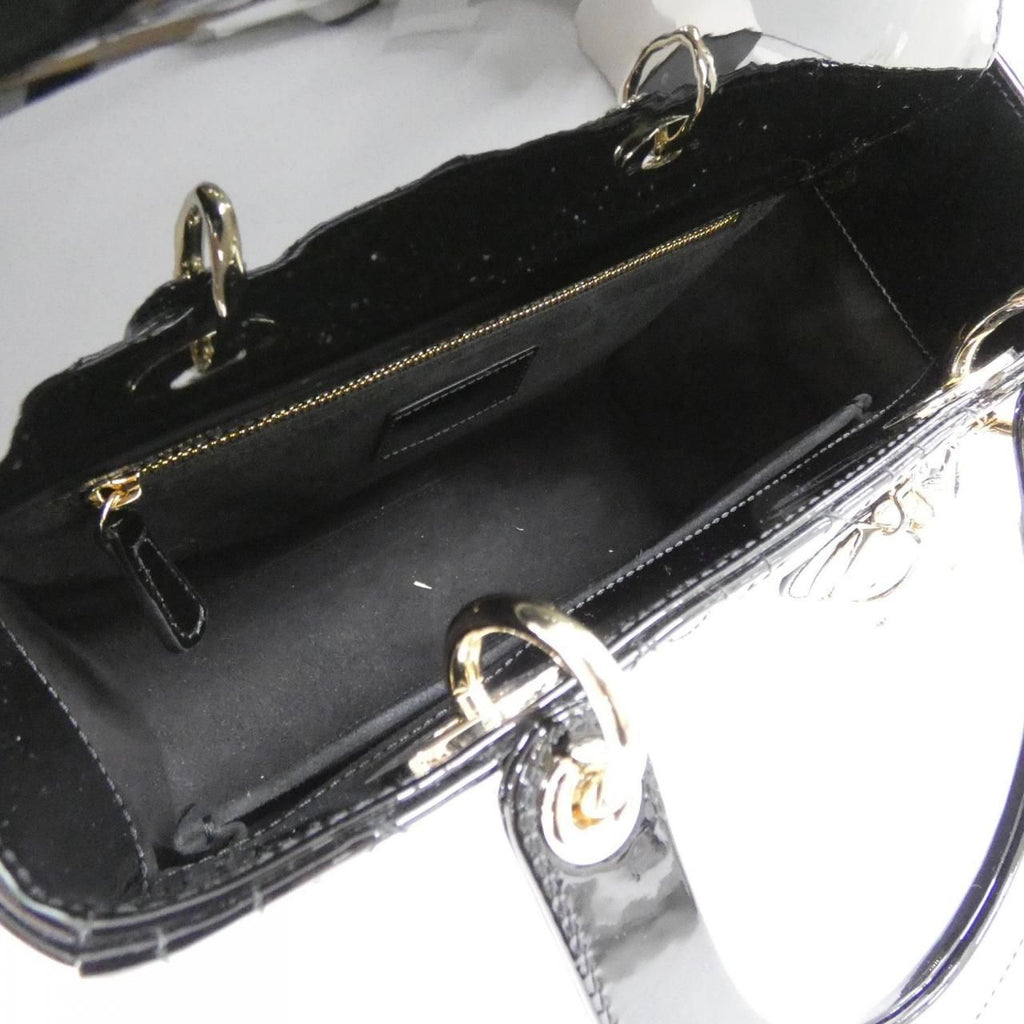 Dior Lady Bag Handbag Black — view 6