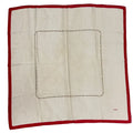Chanel Logo Scarf Ivory