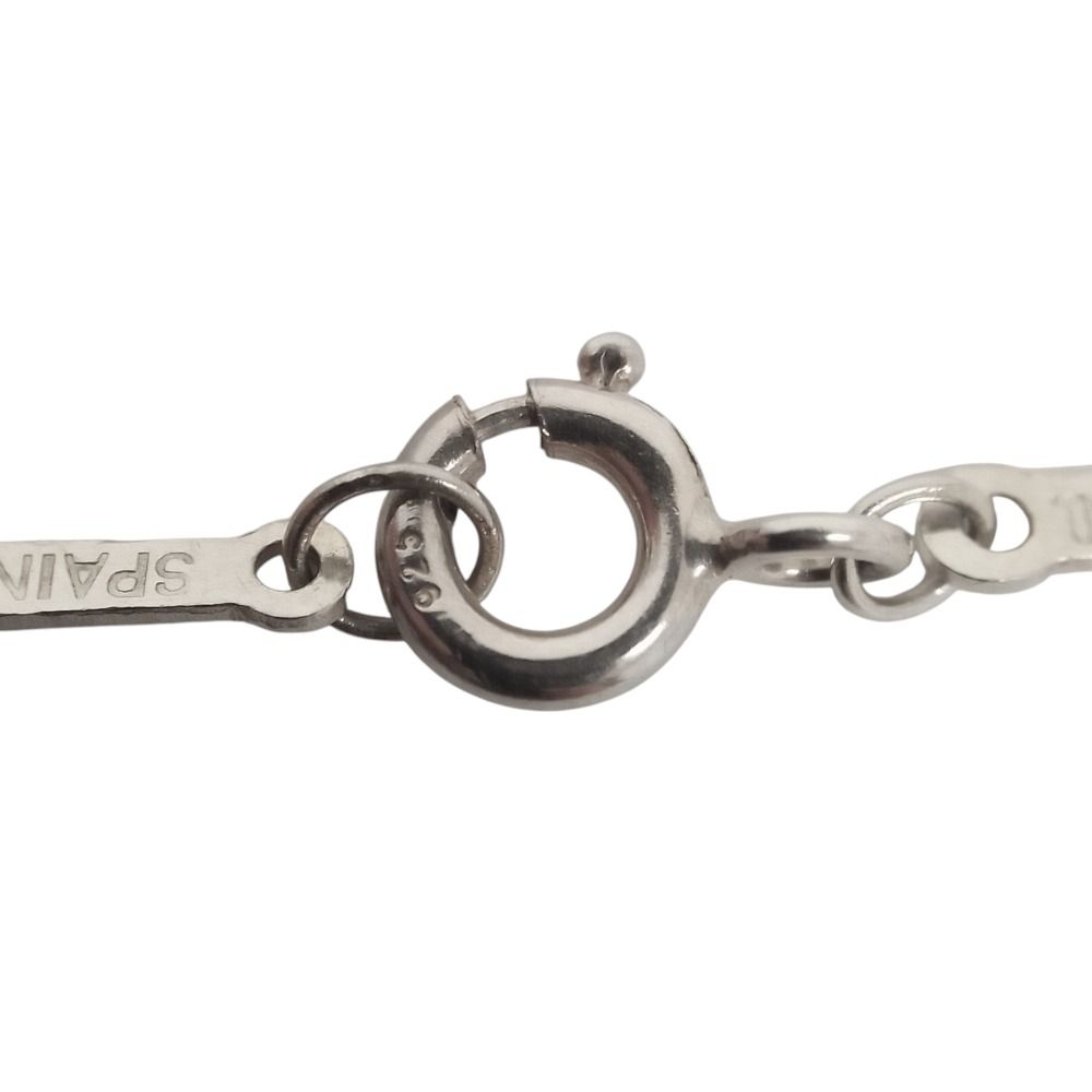 Tiffany & Co Open Teardrop Necklace 925 Sterling Silver — view 7
