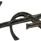 Saint Laurent Paris YSL Opium Brooch Silver — view 9