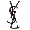 Saint Laurent Paris YSL Opium Brooch Silver