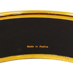 Hermes Enamel GM Cloisonne Cheval Bangle Bordeaux Bracelet — view 9