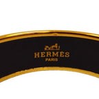 Hermes Enamel GM Cloisonne Cheval Bangle Bordeaux Bracelet — view 8