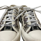 Dior Walk'n' Florilegio Flower Embroidery Sneakers 36 White — view 7