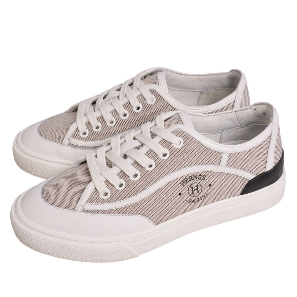 Hermes Sneakers Get Lace Up Logo — view 2