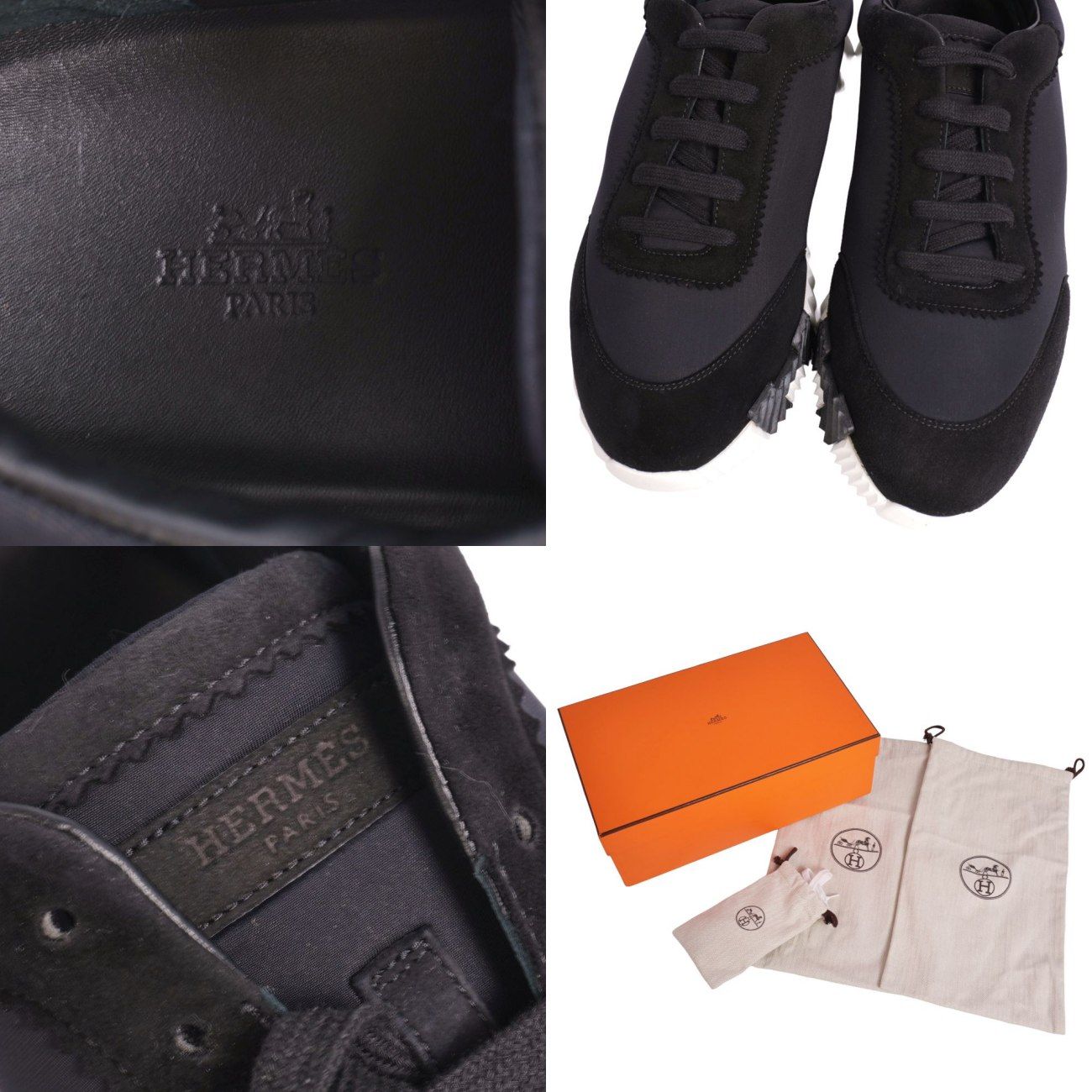 Hermes Sneakers Bouncing Black — view 9