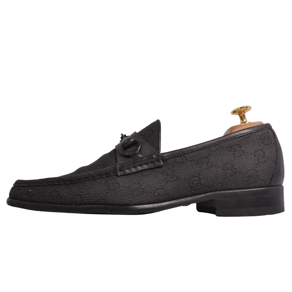 Gucci Loafers Moccasins Horsebit GG Pattern Canvas — view 7