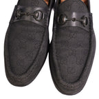 Gucci Loafers Moccasins Horsebit GG Pattern Canvas — view 3