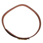 Hermes Vintage 96 Belt Leather Logo — view 4