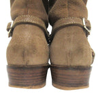 Bottega Veneta Suede Leather Long Boots 37 Brown Beige — view 7