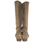 Bottega Veneta Suede Leather Long Boots 37 Brown Beige — view 4